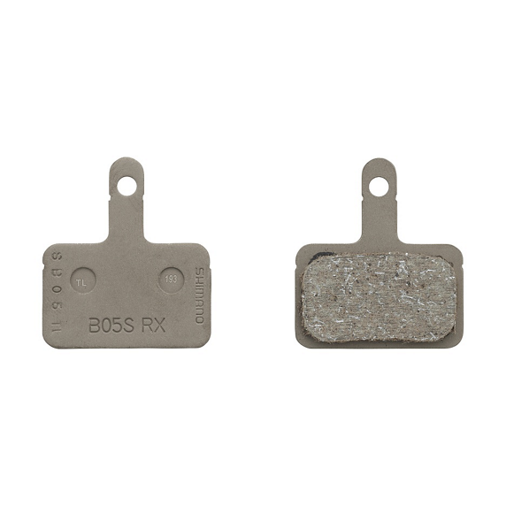 Shimano - DISC BRAKE PAD BP-B05S-RX RESIN WITHOUT FIN 1 pair