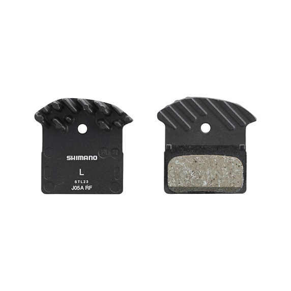Shimano - DISC BRAKE PAD BP-J05A-RF RESIN WITH FIN (1 Pair)