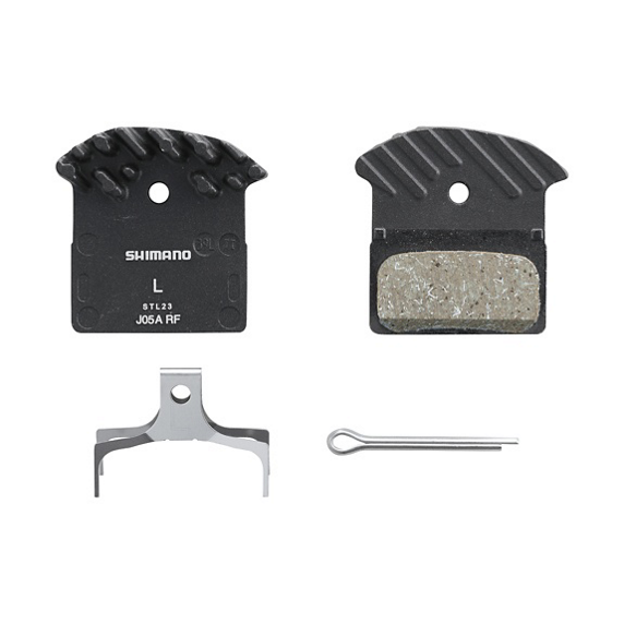 Shimano - DISC BRAKE PAD BP-J05A-RF RESIN WITH FIN (1 Pair)