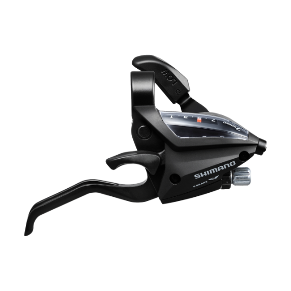 Shimano - Shifting/Brake Lever (For Flat Handlebar) ST-EF500-7R-2A-SET 1800 / 2050 mm 600 / 600 / 300 SP41