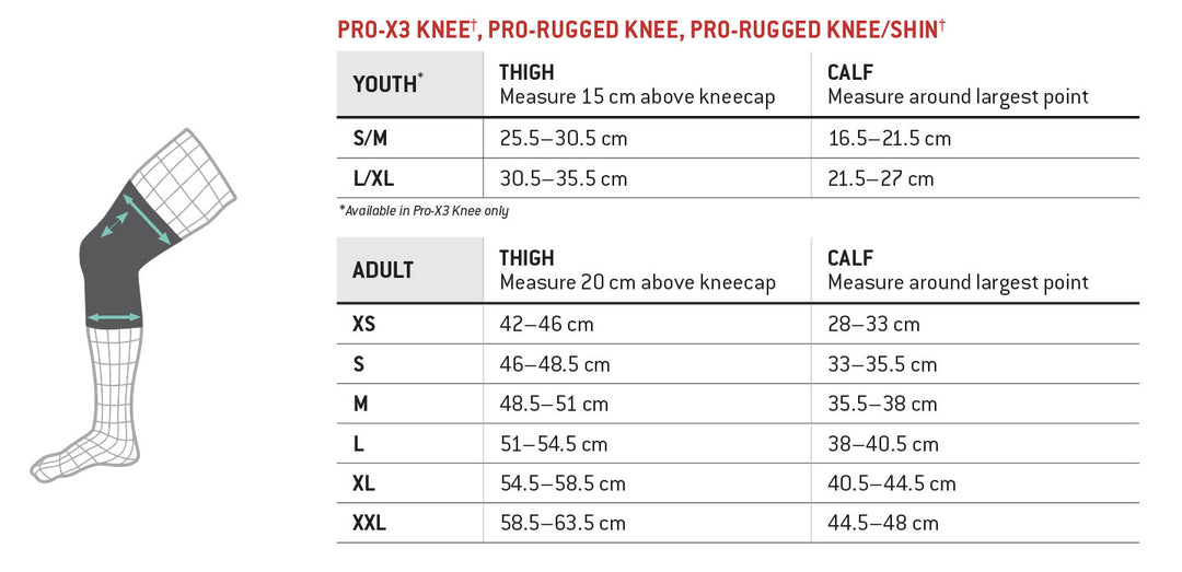 G-Form - Pro X3 Knee Guards