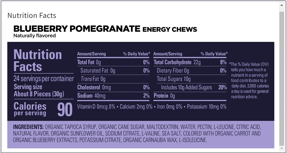 GU Energy - Energy Chews