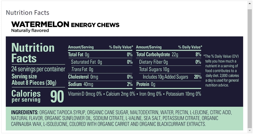 GU Energy - Energy Chews