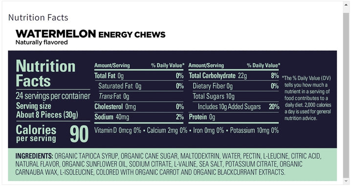 GU Energy - Energy Chews