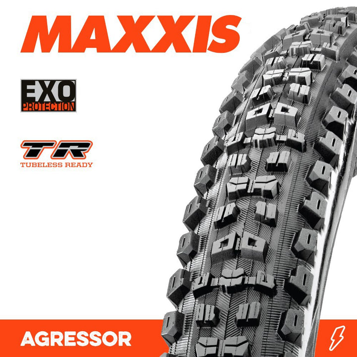 Maxxis - Aggressor 27.5 X 2.30 EXO TR FOLD 60TPI E-25