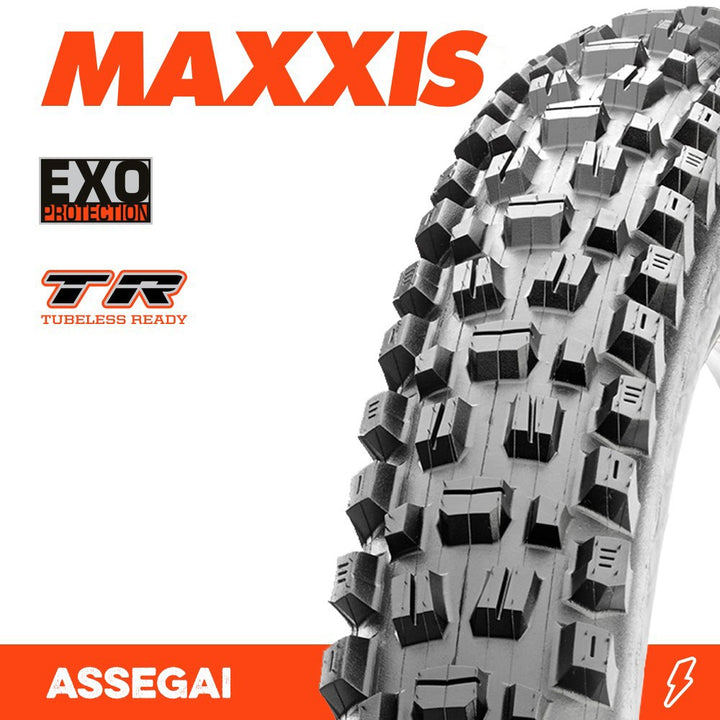 Maxxis - Assegai 29" x 2.50" WT EXO TR FOLD 60TPI E-25