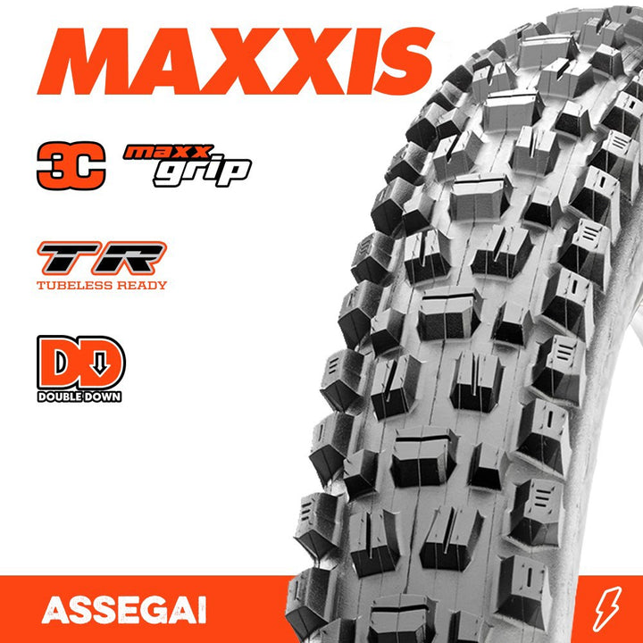 Maxxis - Assegai 29" x 2.50" WT 3CG DD TR FOLD 120X2TPI E-25