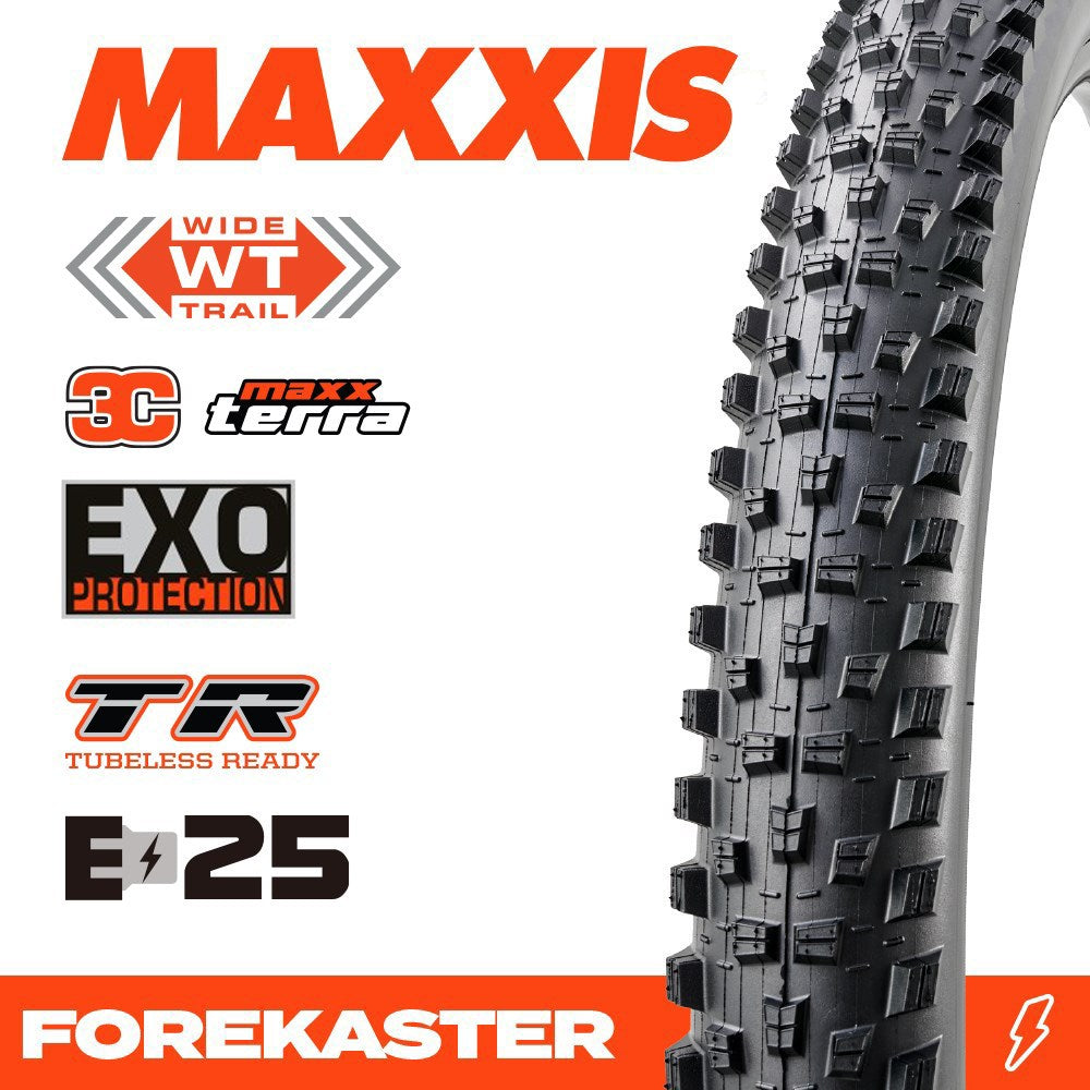 Maxxis - Forecaster G2 27.5" x 2.40" WT EXO TR FOLD 60TPI E-25