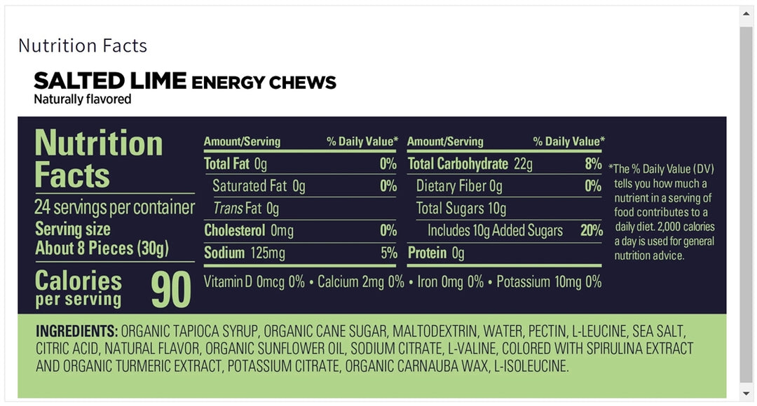 GU Energy - Energy Chews